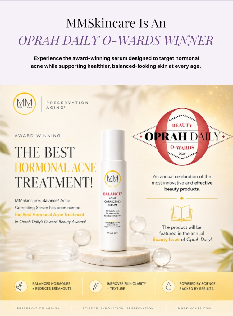 MMSkincare is an Oprah Daily O-Wards Winner - Balance2 Acne Correcting Serum