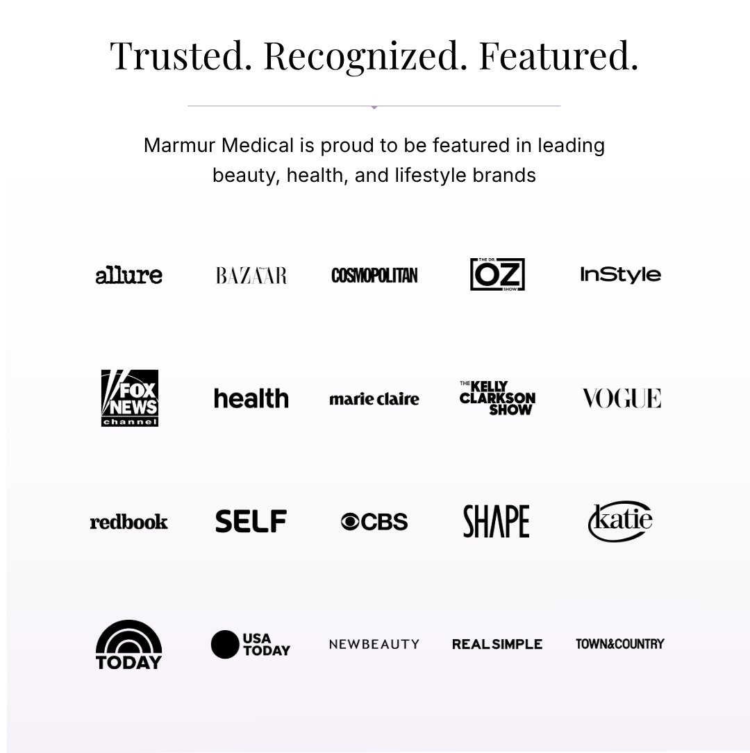 Trusted. Recognized. Featured. - Marmur Medical in the media